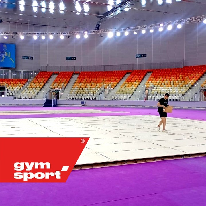 Помост для спортивной гимнастики пружинный GymSport STRONG 9х9 для ковра 9х9