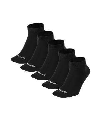 Носки спортивные, 5 пар Star Fit Charge, черный