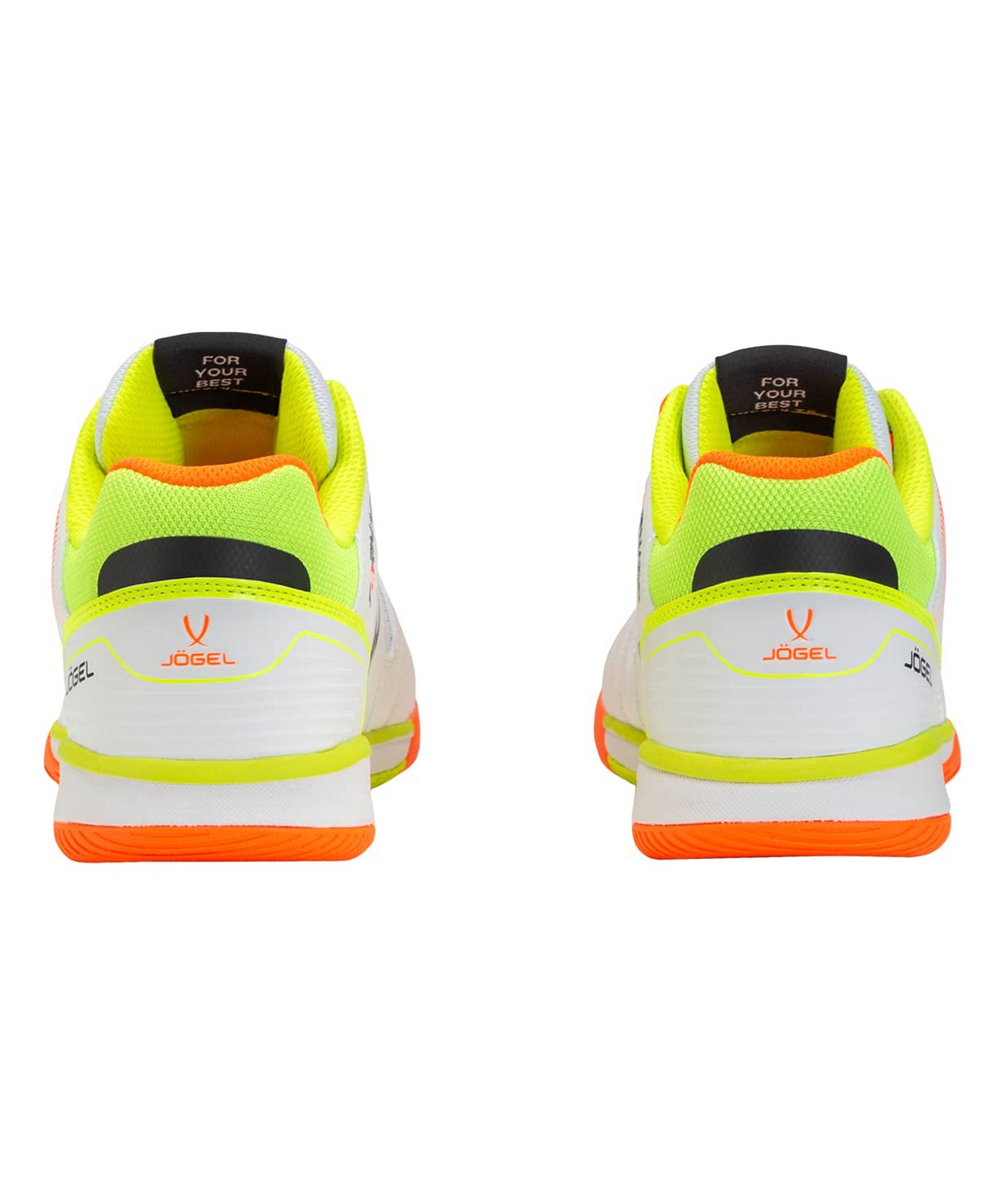 Бутсы зальные Jogel Tornado 2.0 White\orange