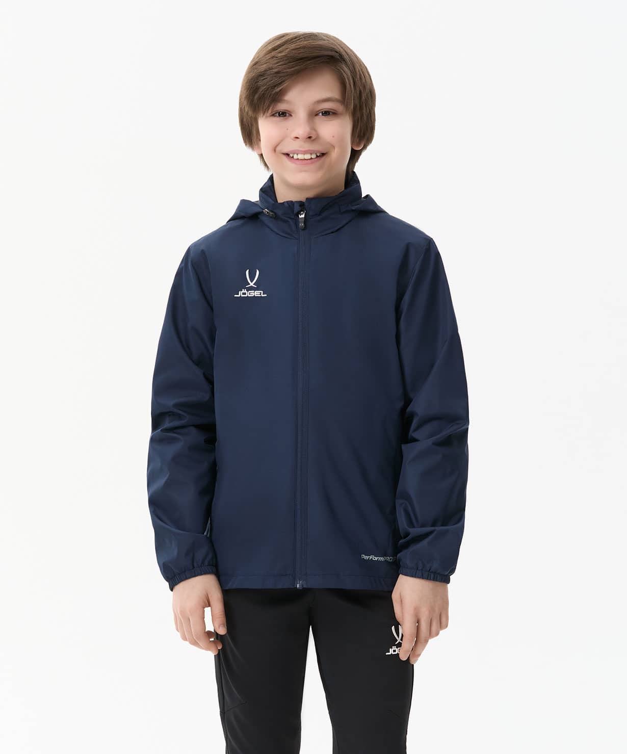 Куртка ветрозащитная Jogel DIVISION PerFormPROOF Shower Jacket, темно-синий