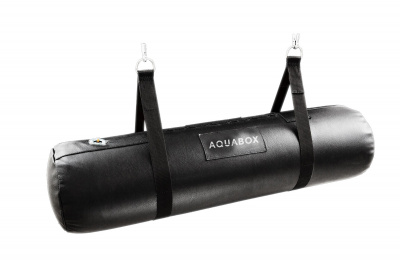 Мешок водоналивной кожаный боксерский Горизонтальный 40 кг Aquabox ГПКГ 30x120-40