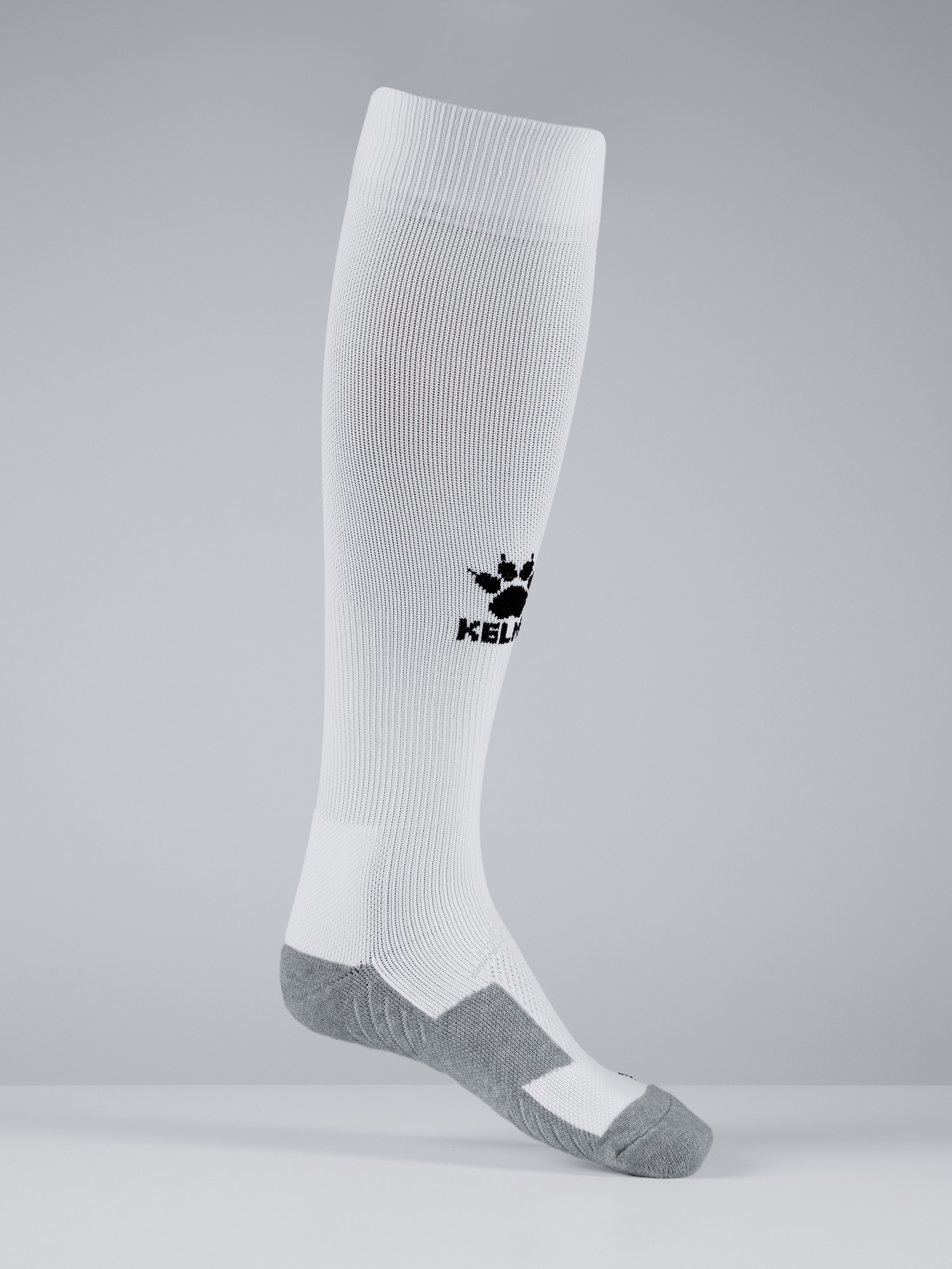 Гетры Kelme Elastic Mid-Calf Football Sock K15Z908-103 White