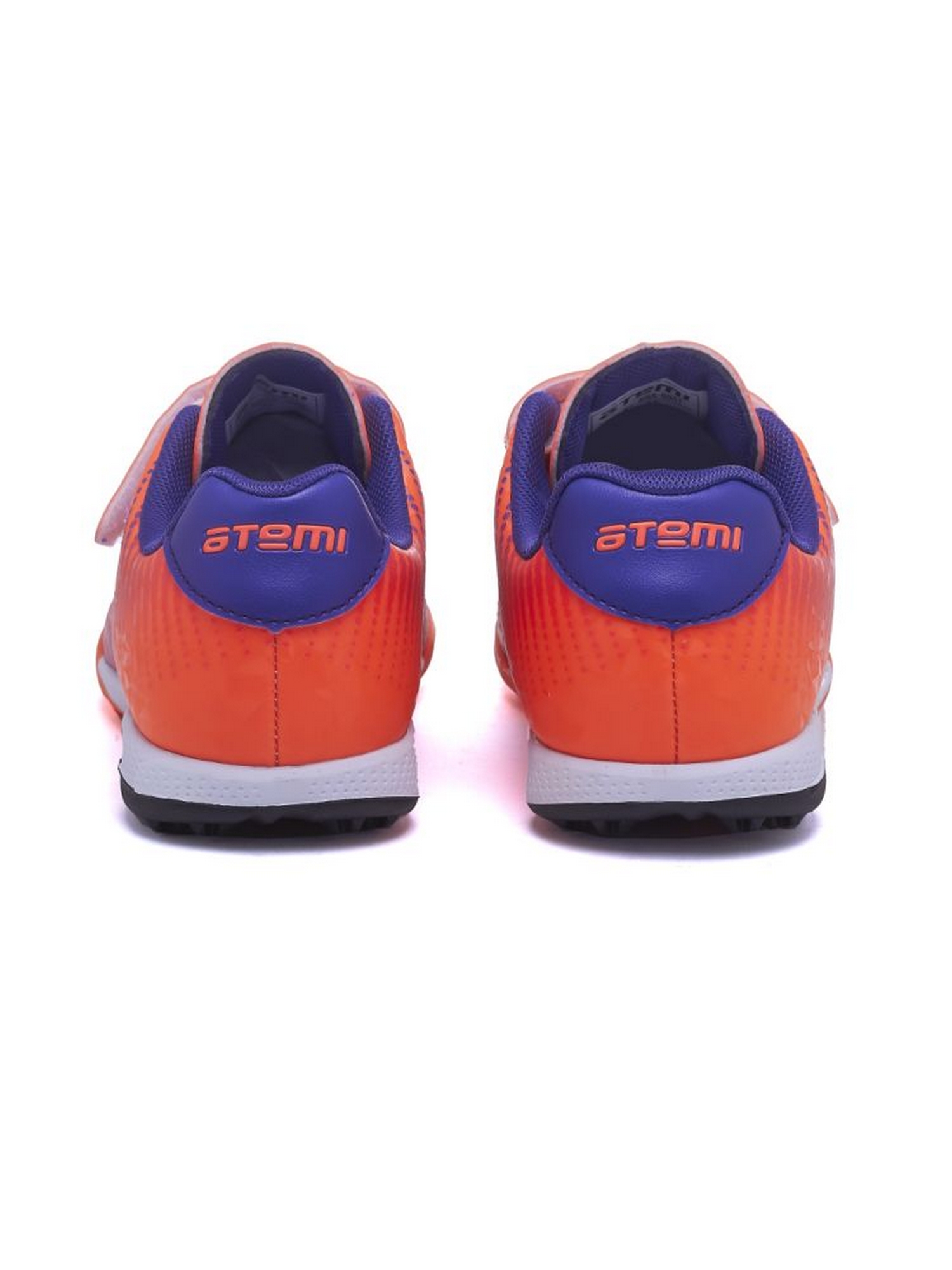 Бутсы футбольные Atemi TURF KIDS SBA-006 оранжевый\фиолетовый