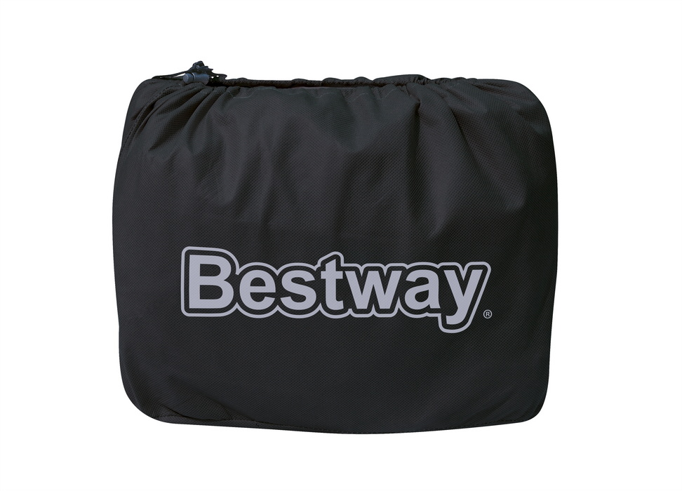 Надувная кровать Bestway Tritech Airbed 203х152х36см с подголовником, встр. электронасос 67725