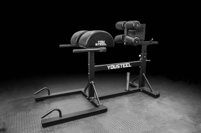 Гиперэкстензия YouSteel GHD-51L черная
