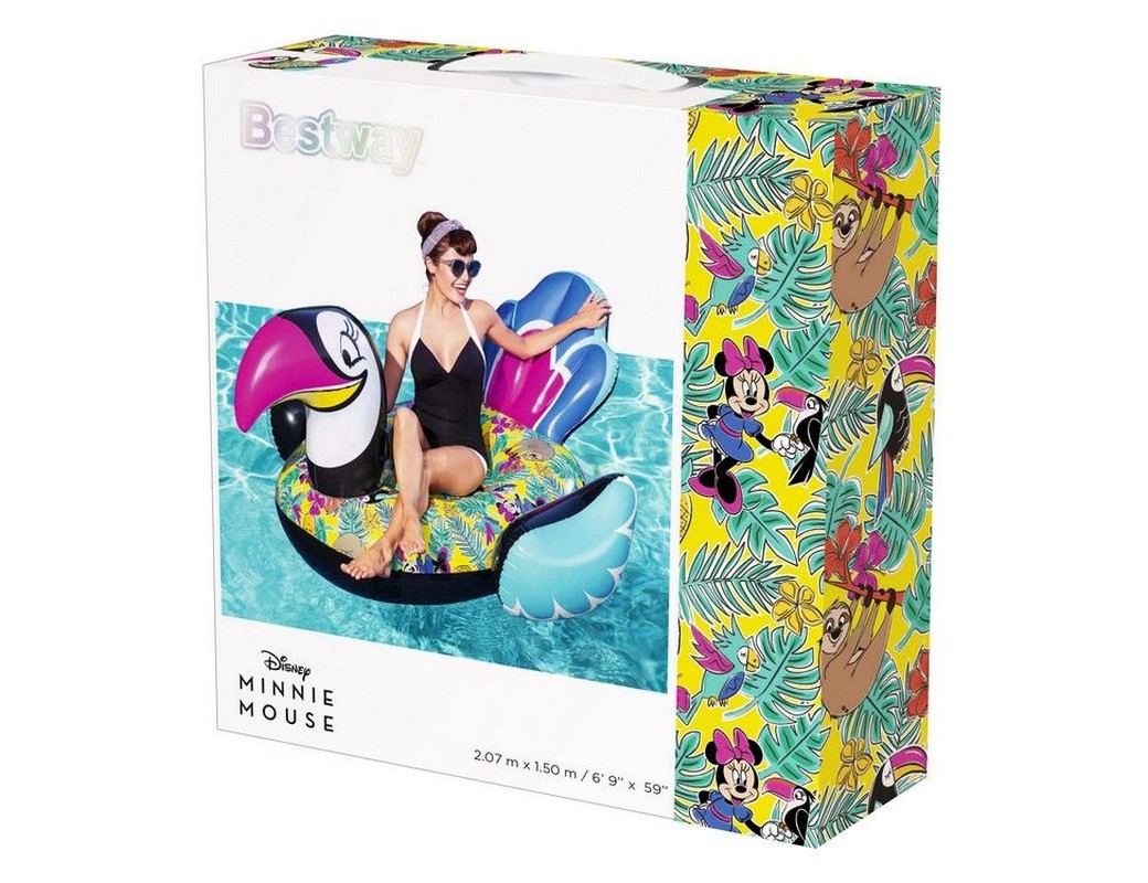 Надувной плот Тукан Disney Fashion Bestway 207x150см 91082