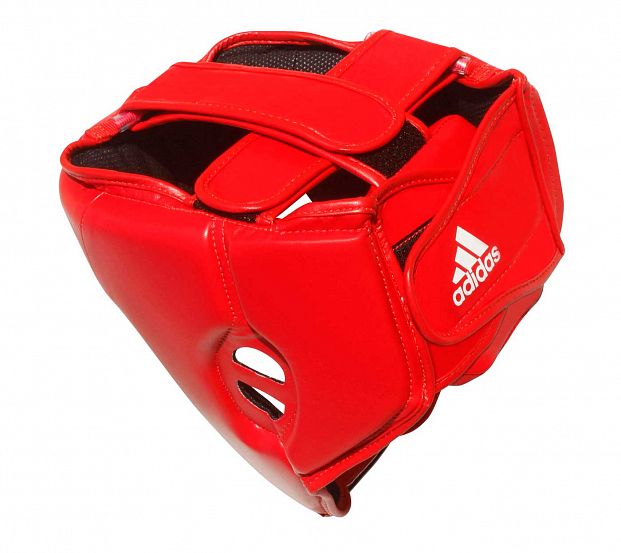 Шлем боксерский Adidas Hybrid 50 Head Guard adiH50HG красный