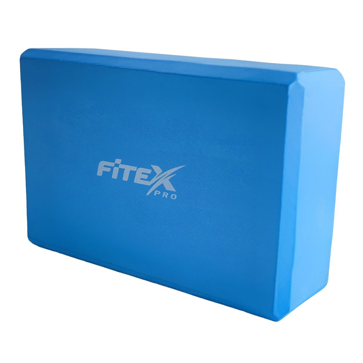 Блок для йоги 23х15х7,6см Fitex Pro FTX-1219 синий