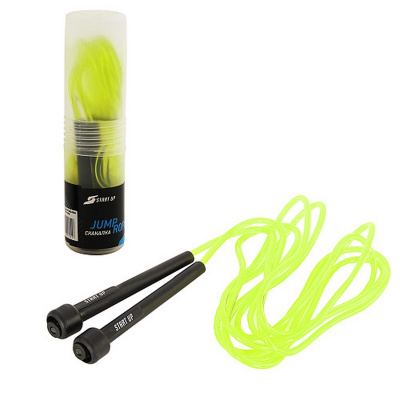 Скакалка в тубе до 275см Start Up NT18029A green