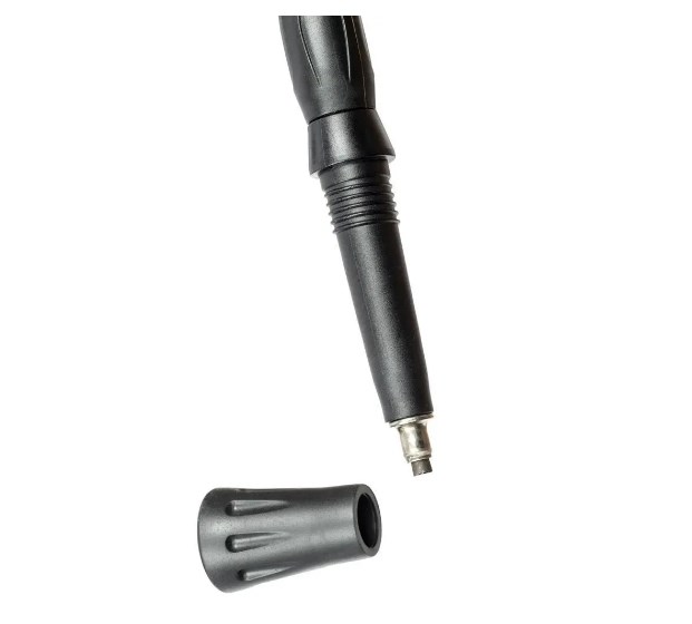 Палки для ходьбы треккинговые раздвижные с резиновой ручкой 115-135 см Techteam TT YETI NN011702 red