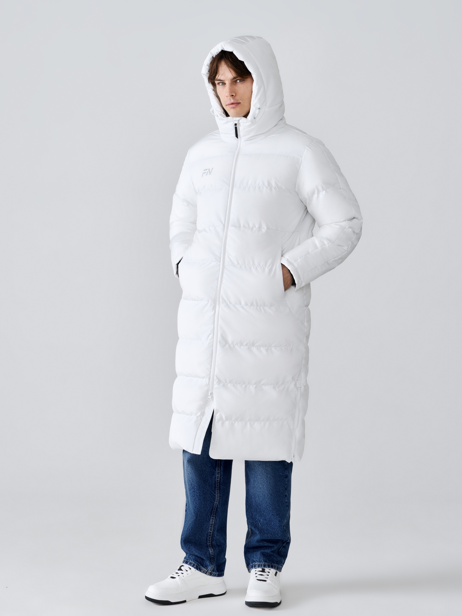 Пуховик FN Snowfall Long FN4201001-100 White