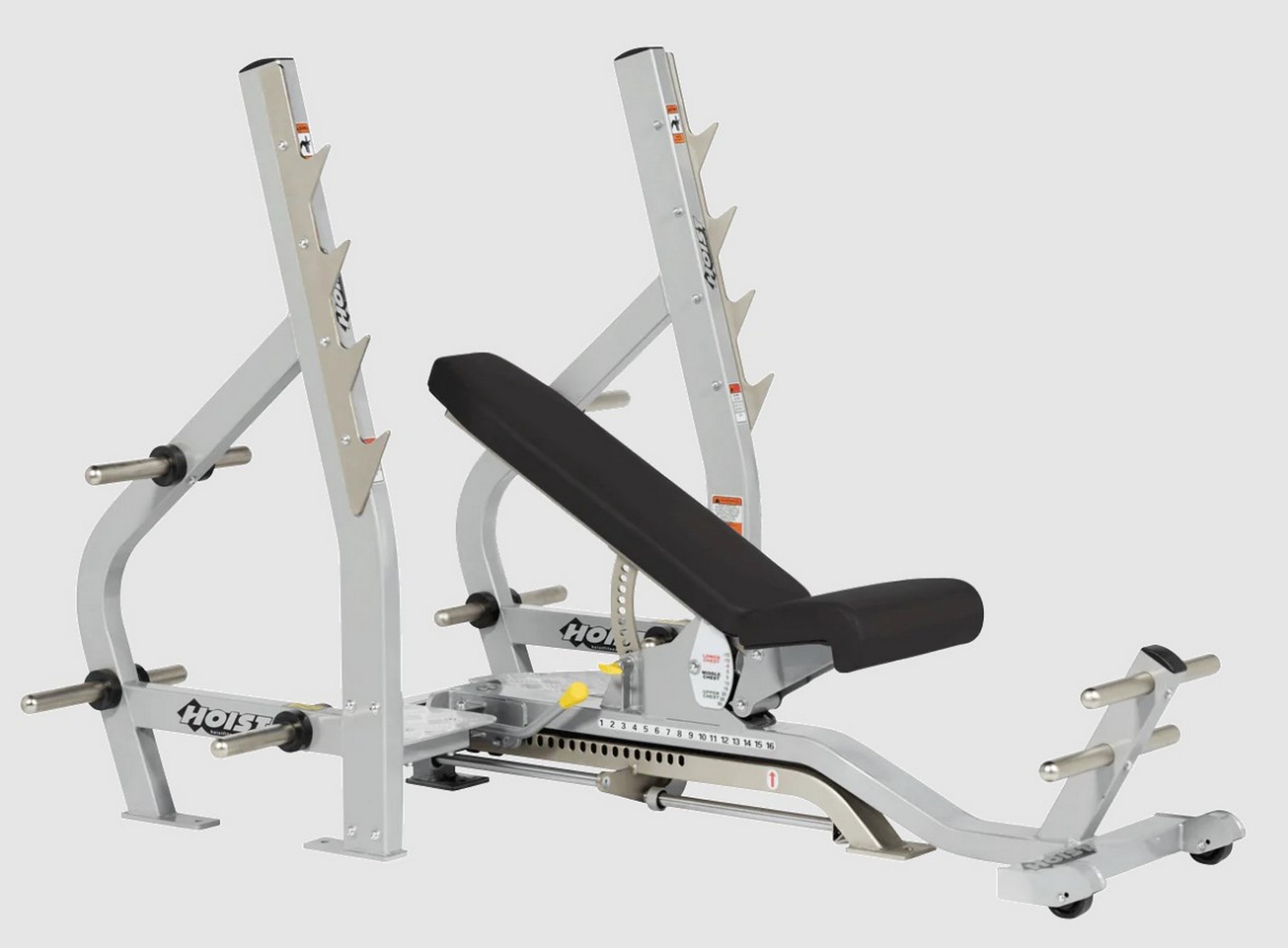 Олимпийская скамья с регулировкой наклона Hoist CF-2179 | Premium Fitness