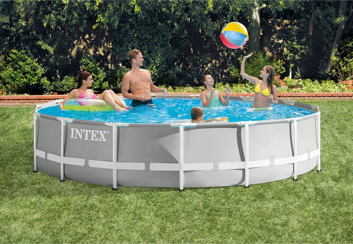 Каркасный бассейн круглый 457х107cм Intex Prism Frametm 26724
