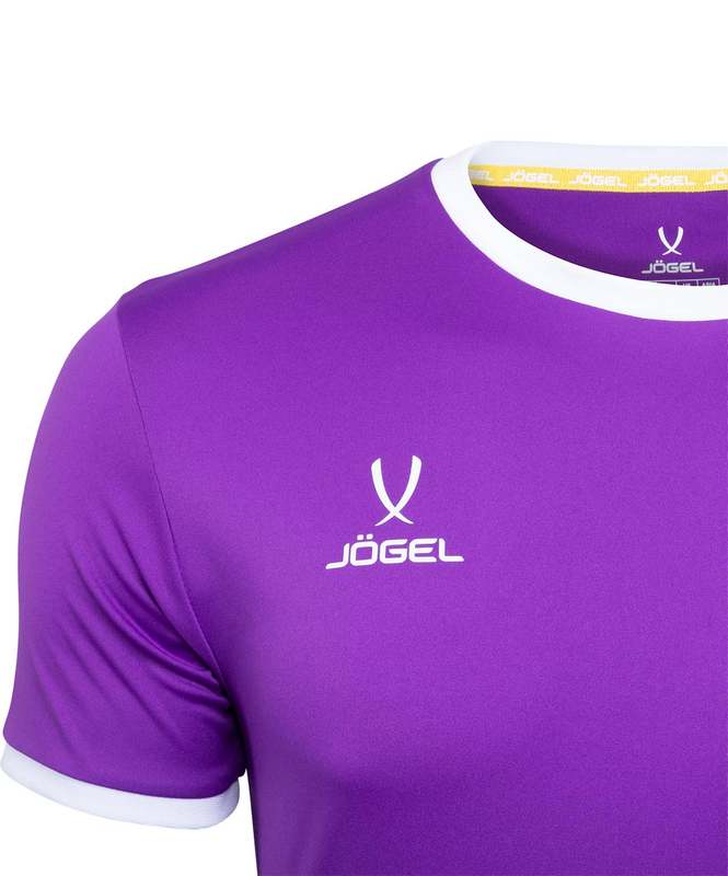 Футболка футбольная Jogel JFT-1020-V1-K, фиолетовый/белый, детская
