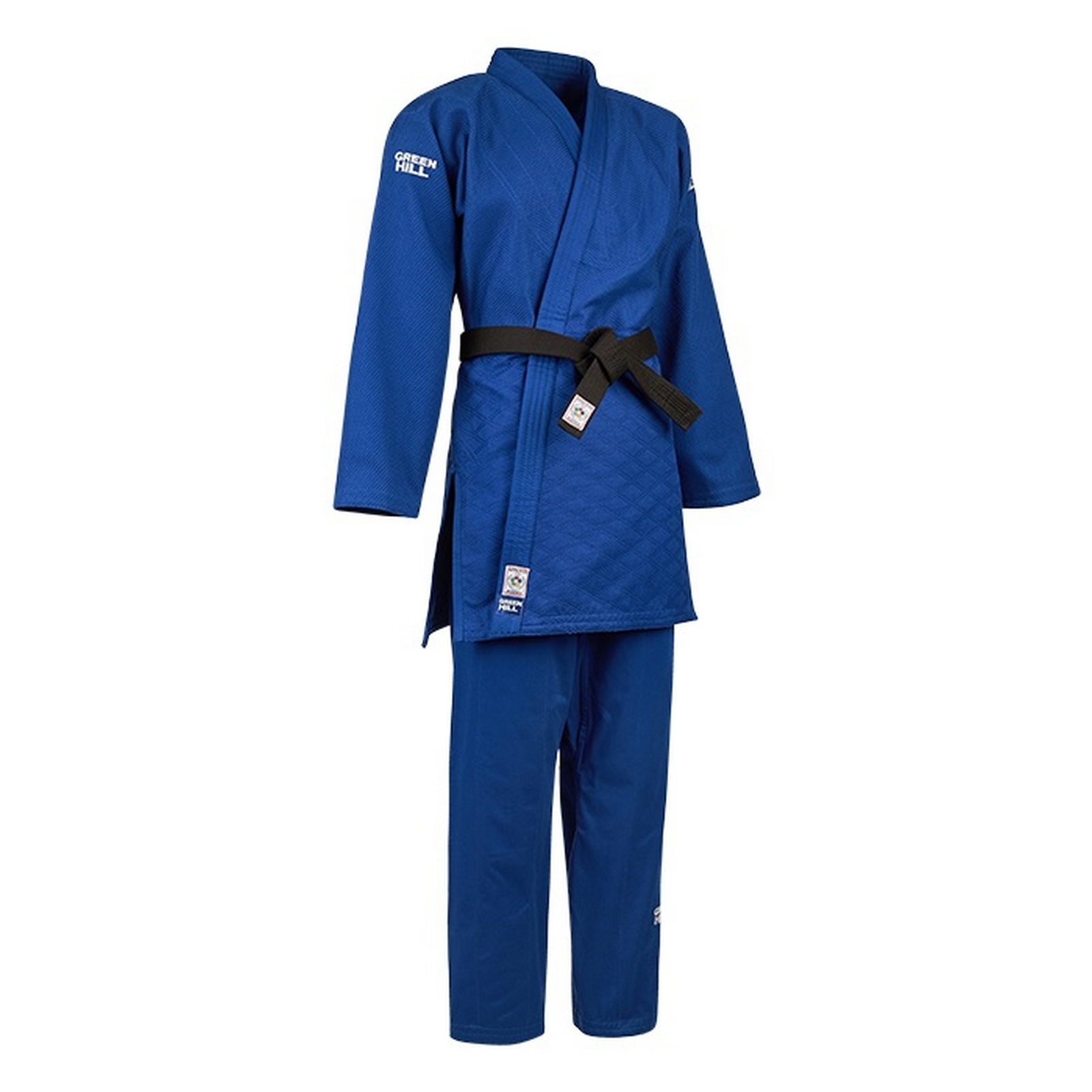 Кимоно Дзюдо Green Hill SUPER одобрено IJF, 2024 JSS-10212EU7 синий
