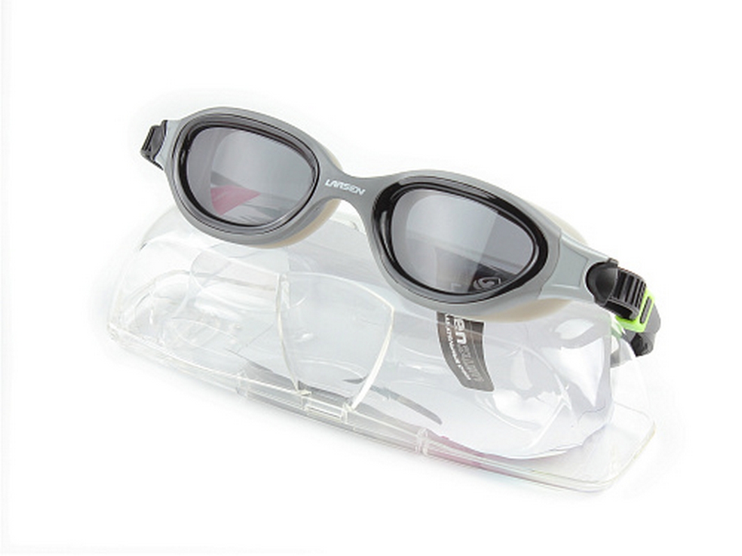 Очки плавательные Larsen GG1711 dark Smoke\Silver\Black