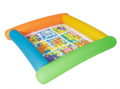 Бассейн надувной 132х132x23см Bestway 52240