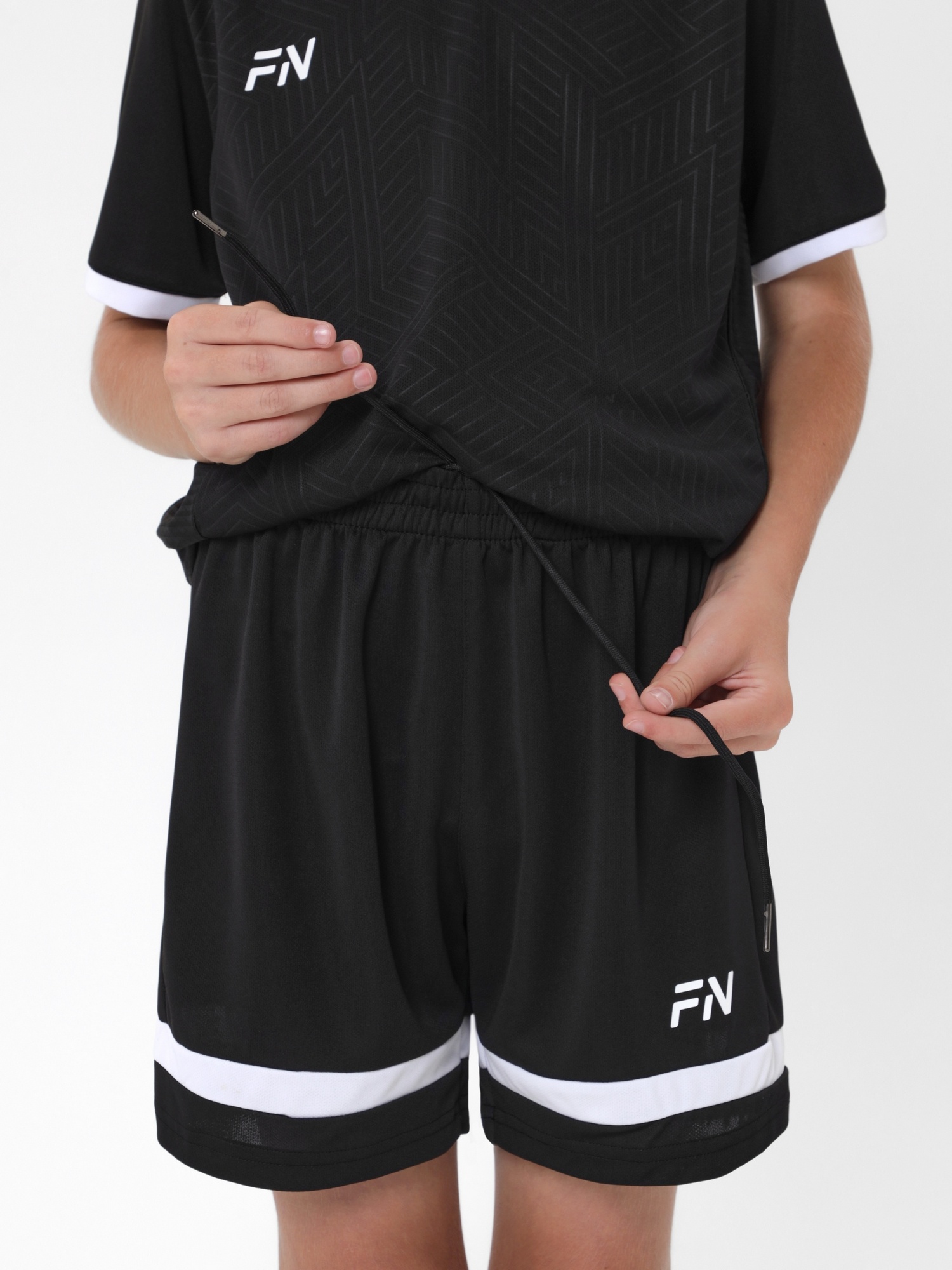 Детская футбольная форма FN Spirit Kid KFN4261018-000 Black\White