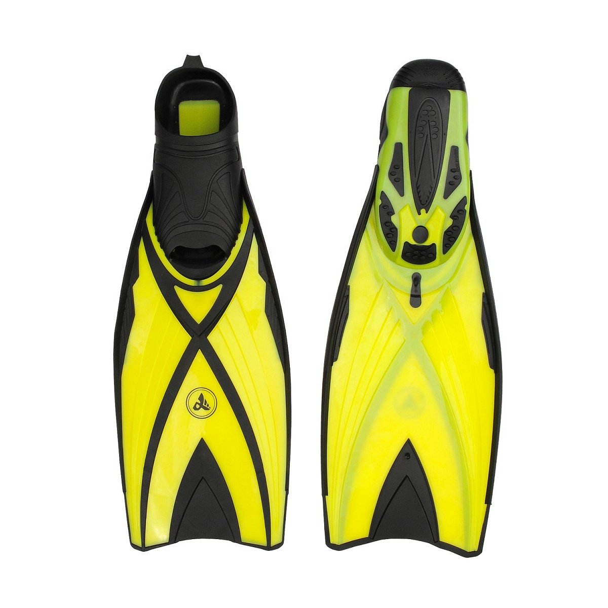 Ласты Justenergy JE-FIN-06 yellow