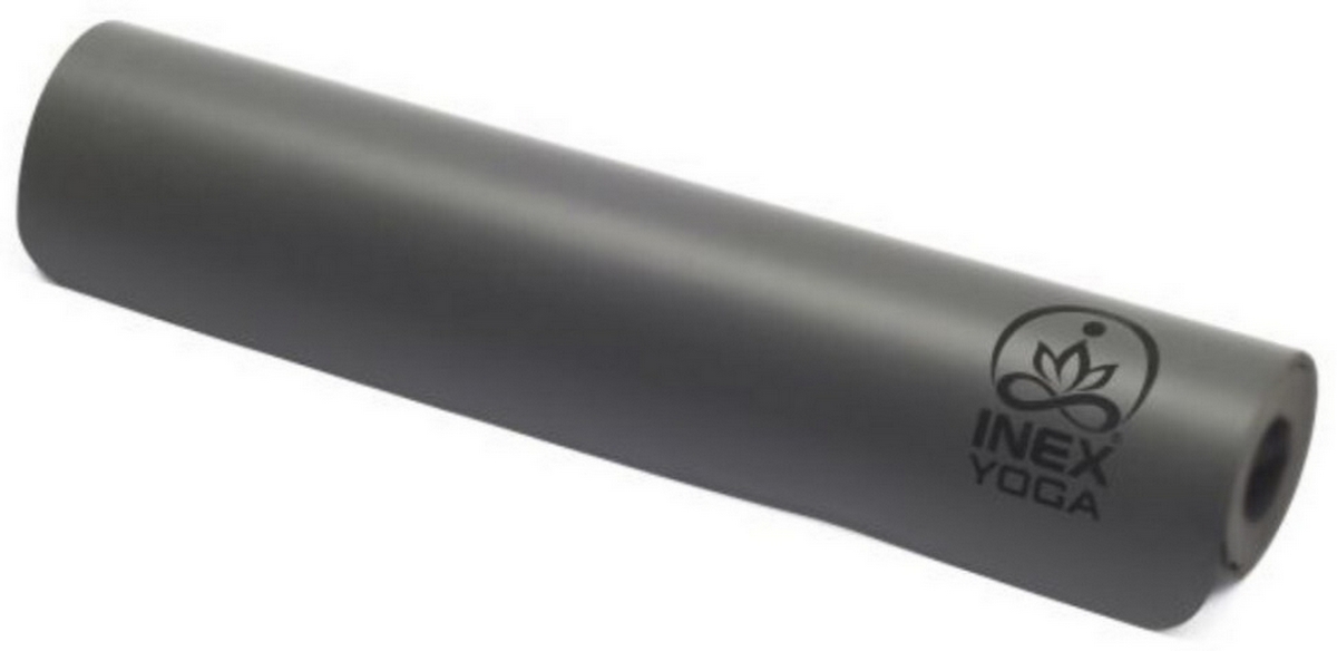 Коврик для йоги 185x68x0,4 см, PU Inex Yoga Mat Matte PUMATTE-CG матовый темно-серый
