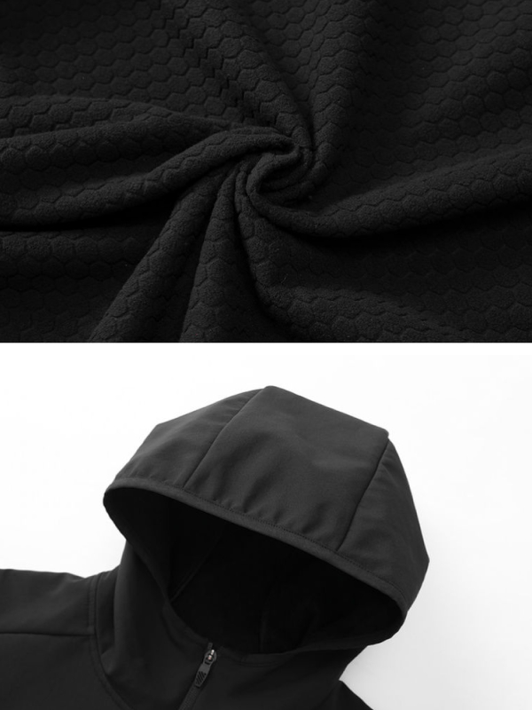 Куртка Kelme Fleece Woven Jacket (Hooded) 9347WT1007-B00 Black
