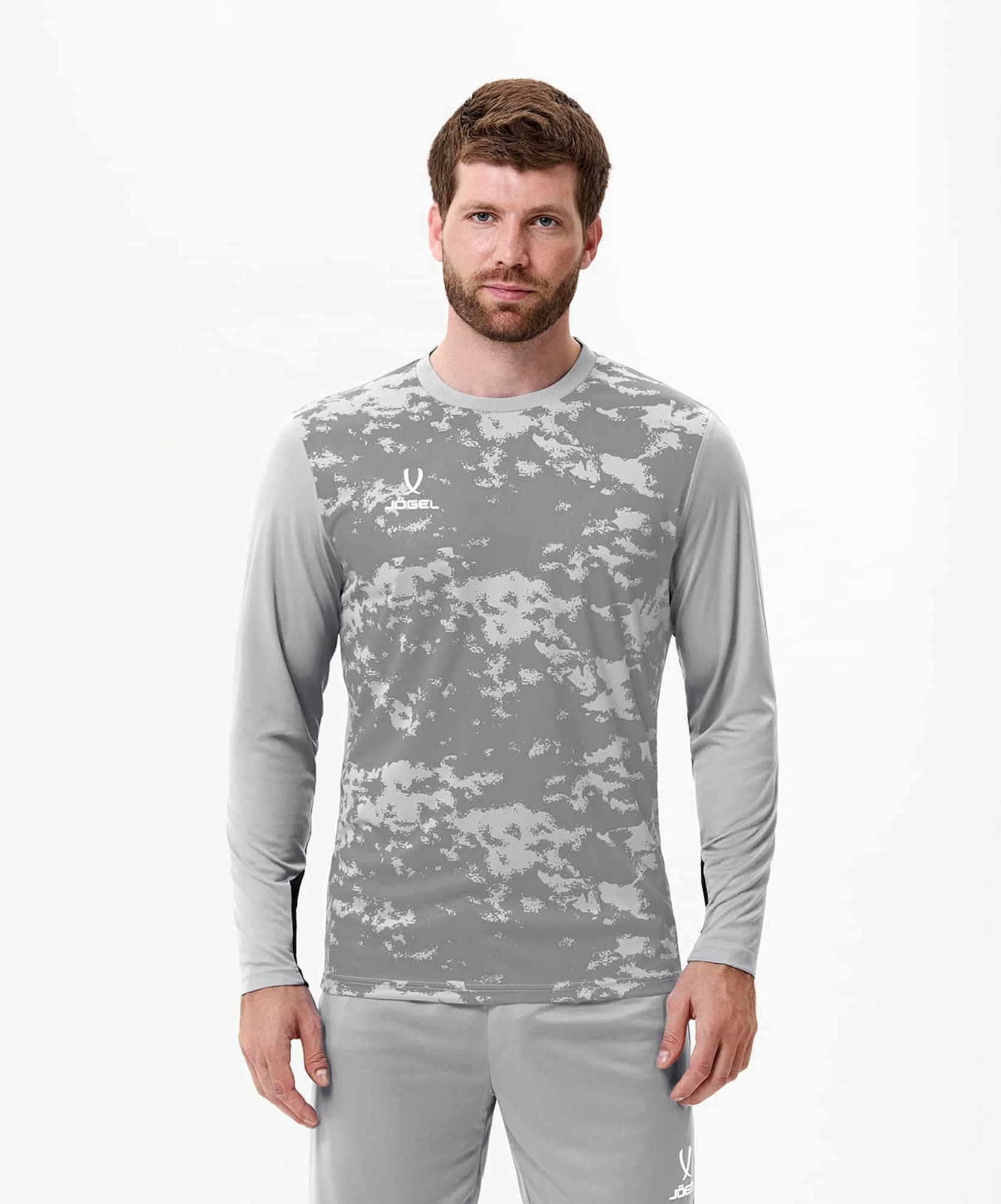 Свитер вратарский Jogel PerFormDRY SPLASH GK Jersey, серый