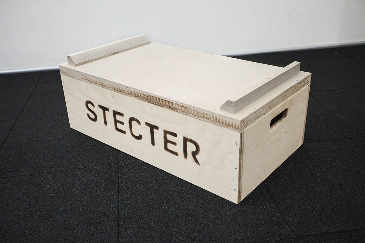 Комплект тяжелоатлетических плинтов + доп. секция Stecter H=89 см, фанера 2400