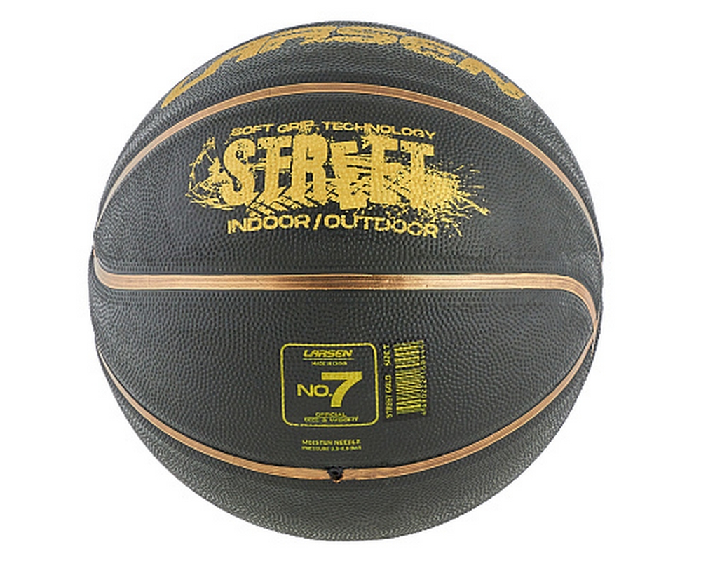 Мяч баскетбольный Larsen Street Gold р.7
