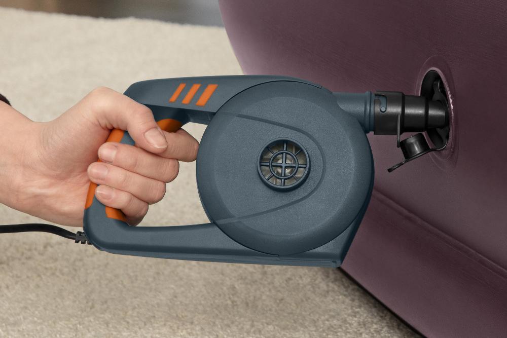 Насос электрический Bestway 220В Powergrip AC повыш.мощности, 1100л/м, 3 насадки в комплекте 62145