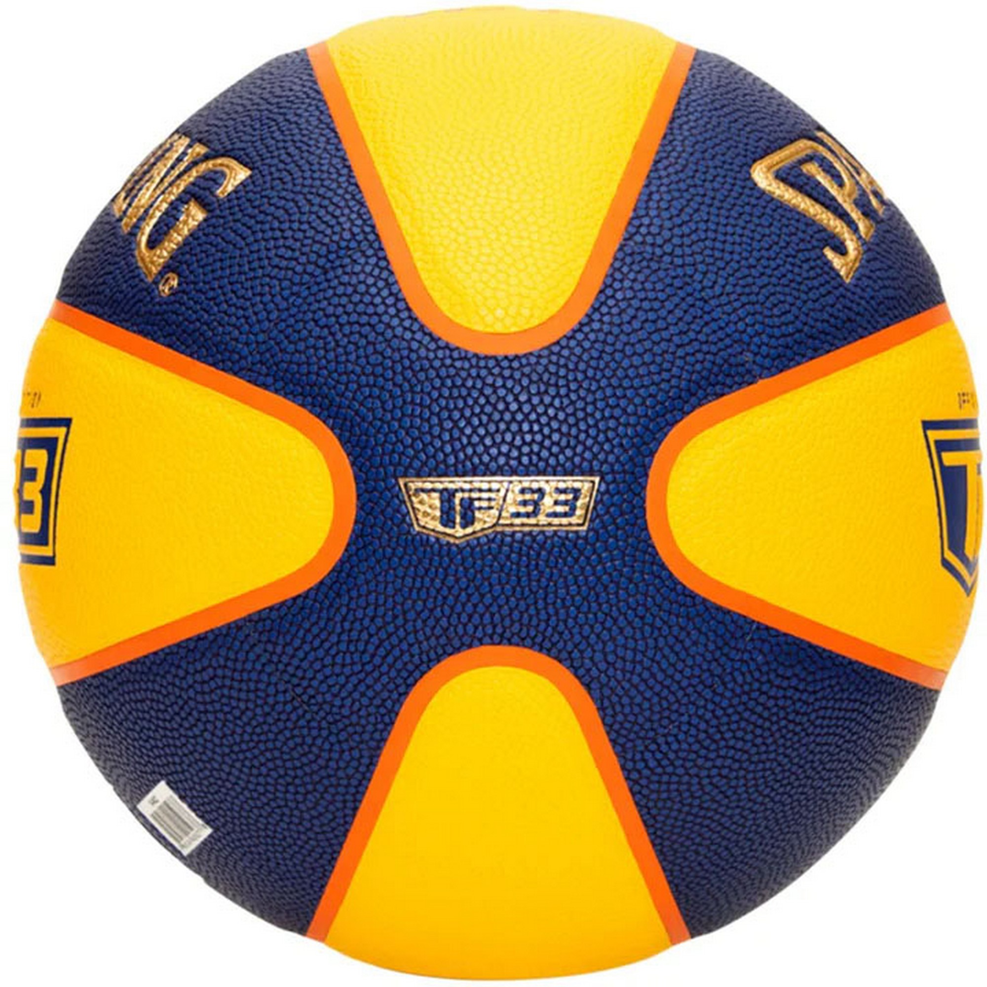 Мяч баскетбольный Spalding TF-33 Gold, FIBA Approved 76862z р.6