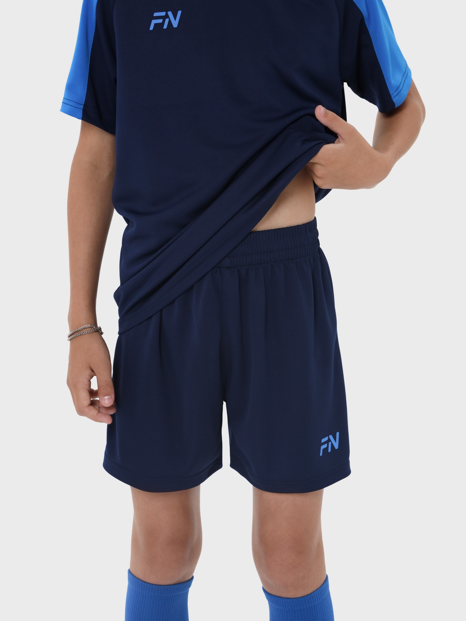 Детская футбольная форма FN Phantom Kid KFN4261022-424 Dark Blue\Blue