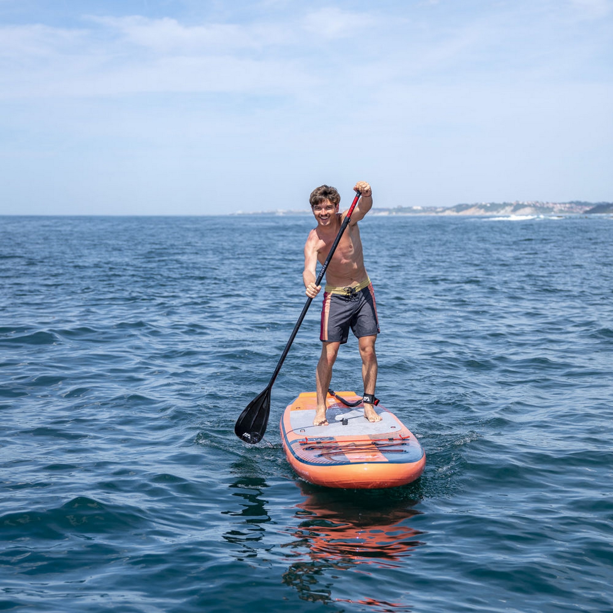 SUP-доска 366х86х15см, насос, лиш, киль, ремнабор, сумка, до 180кг Aqua Marina Atlas BT-23ATP