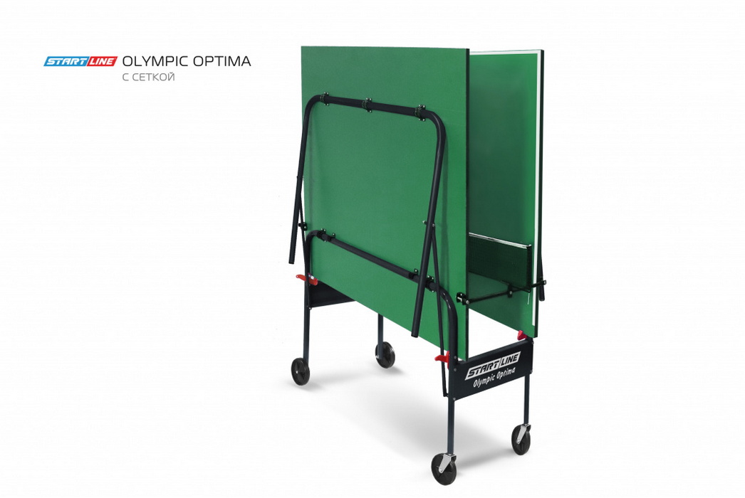 Теннисный стол Start Line Olympic Optima с сеткой Green (уменьшенный размер)
