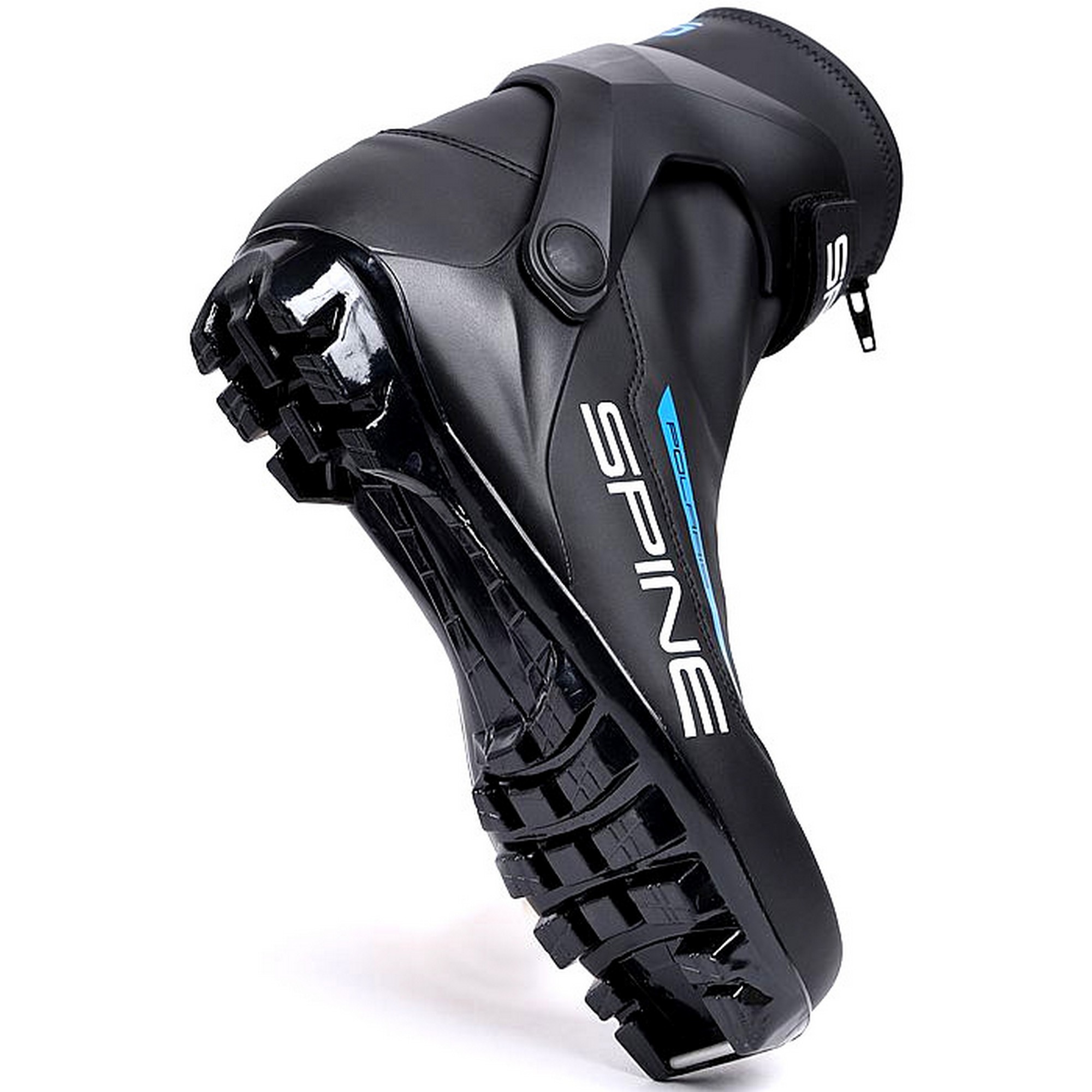 Лыжные ботинки NNN Spine Polaris Pro 385-23 черный\синий