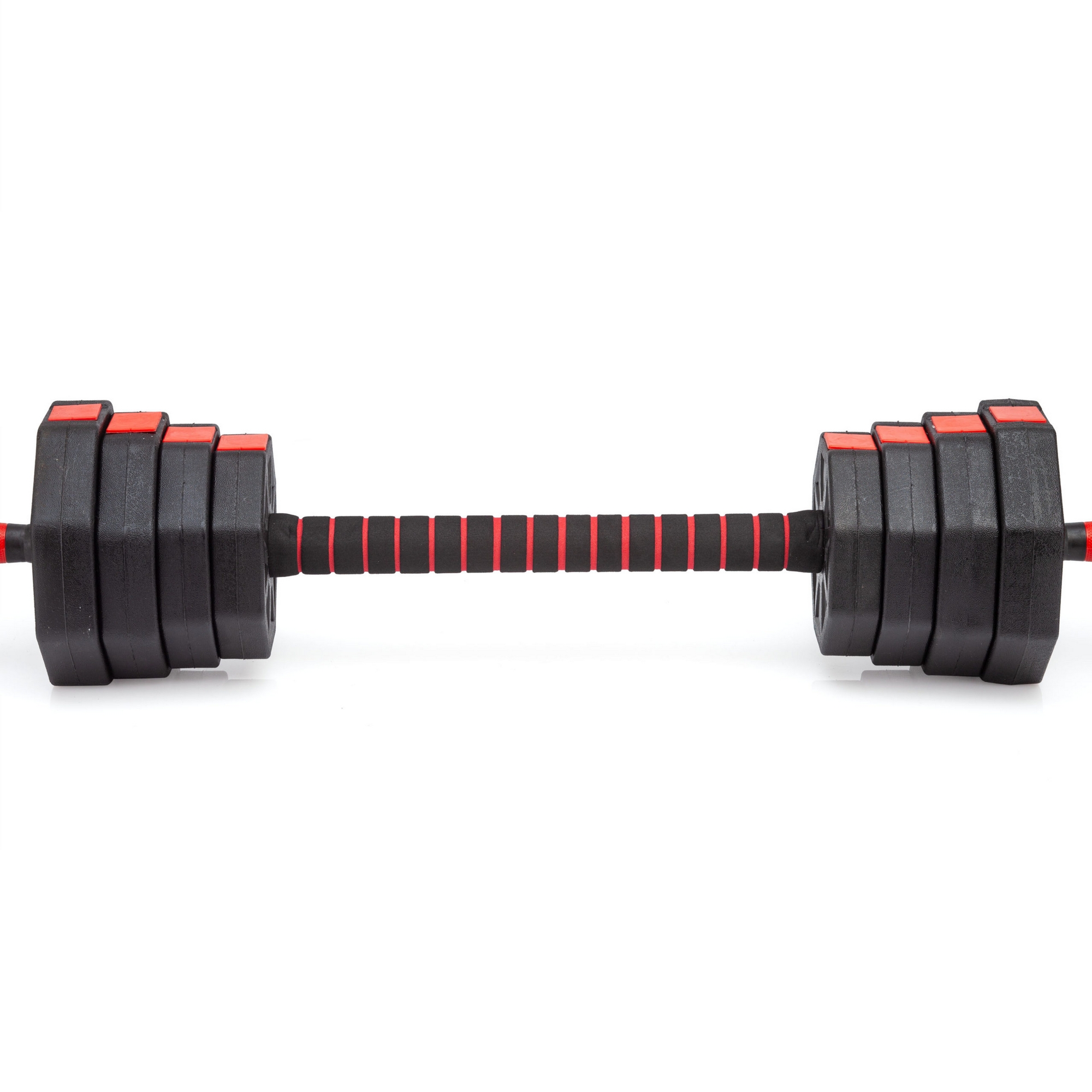 Гантели гексагональные разборные с грифом, 30кг (2х15) VictoryFit VF-DН300