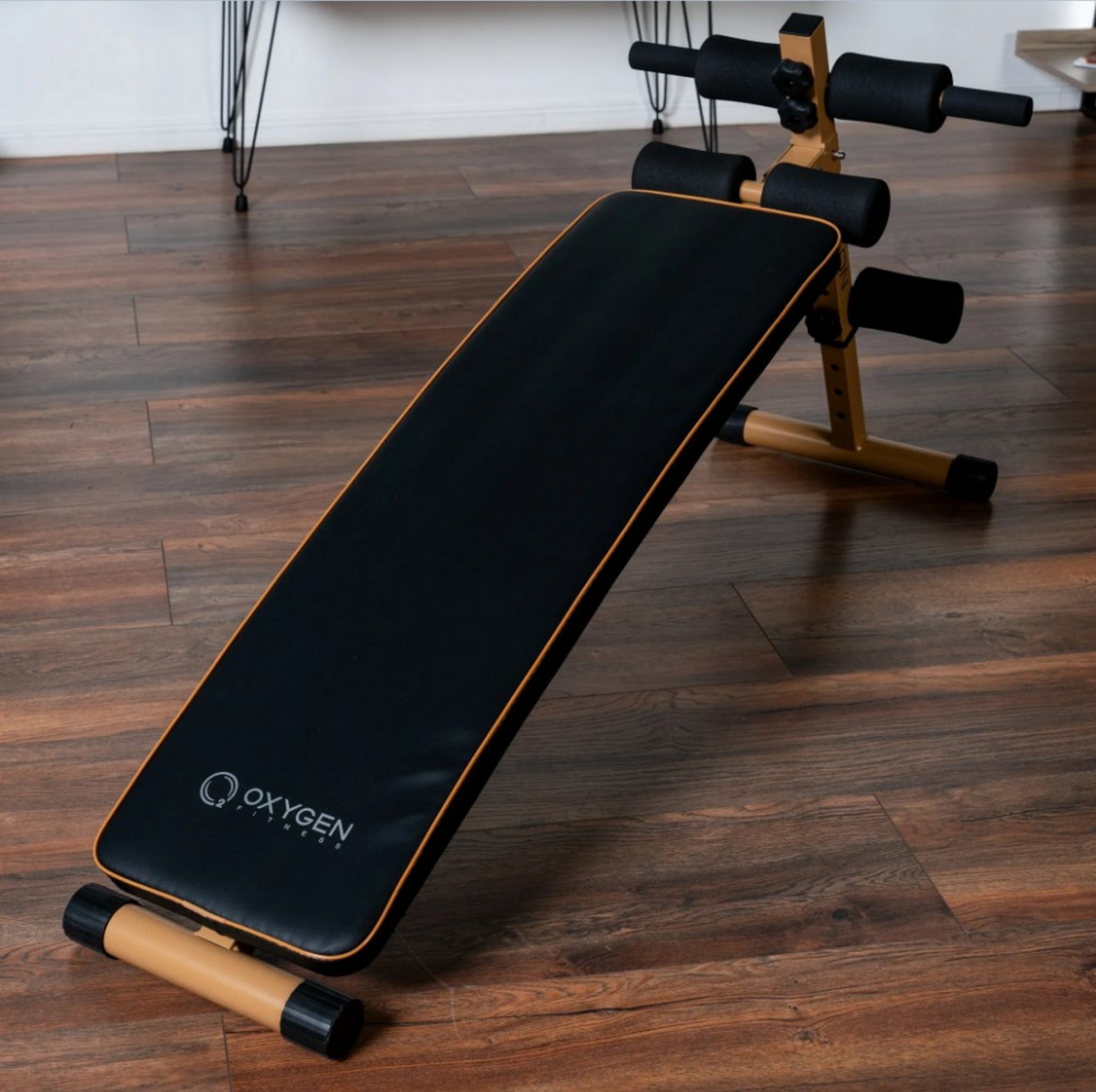 Изогнутая скамья для пресса Oxygen Fitness VINSON для дома | Premium Fitness