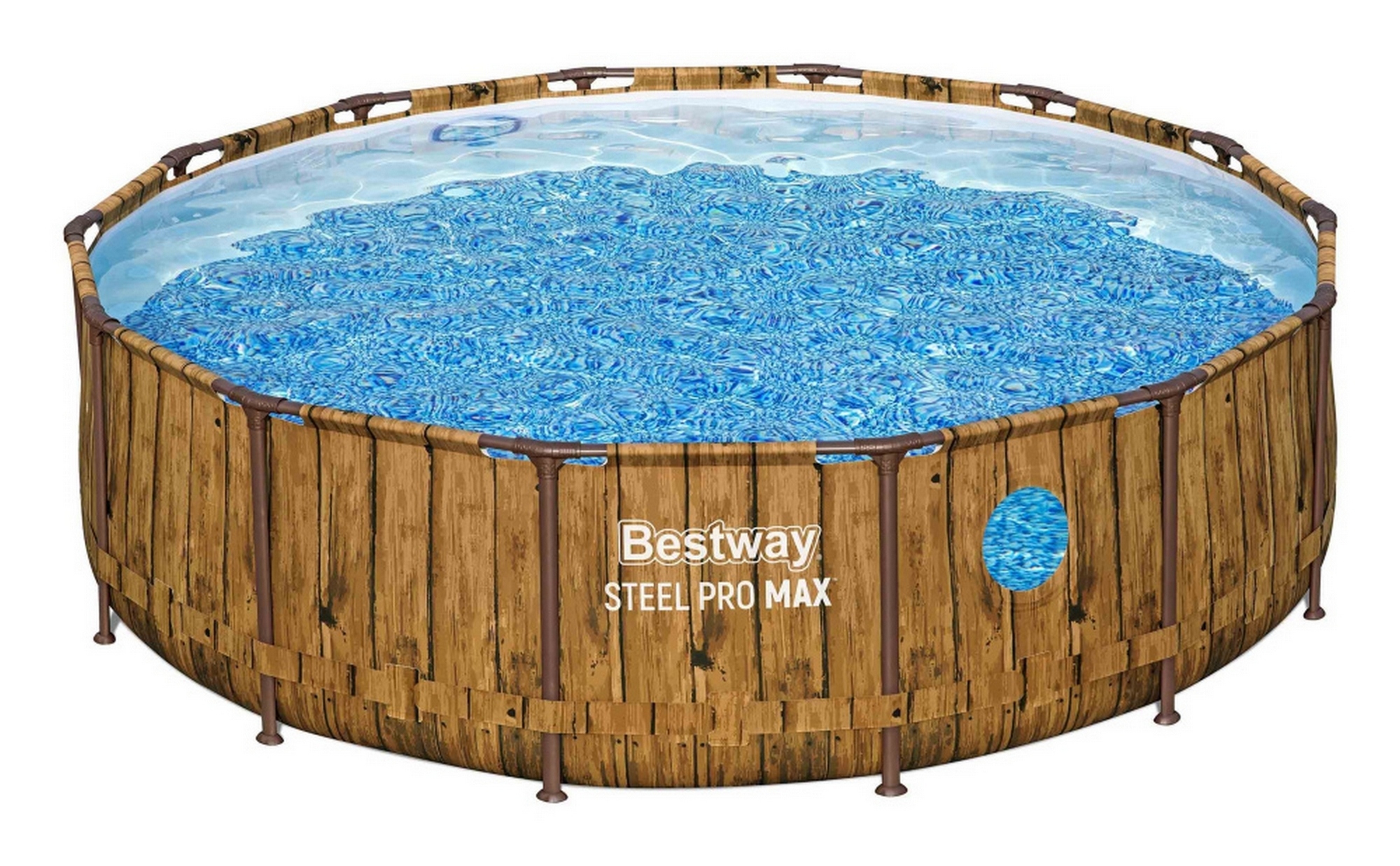 Каркасный бассейн 427х107см, фильтр-насос, лестница, тент Bestway Splashview Pool 561JM