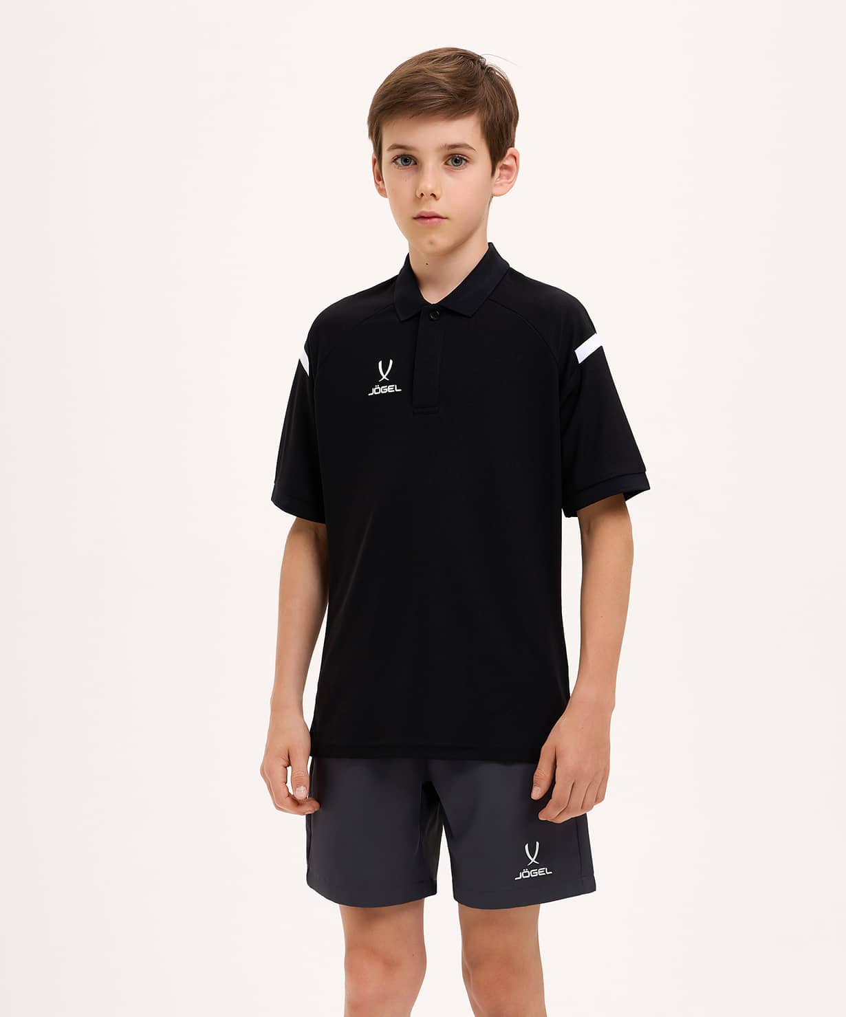 Поло Jogel CAMP 2 Poly Polo, черный