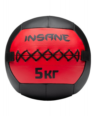 Медбол 5кг Insane IN24-WB100 красный