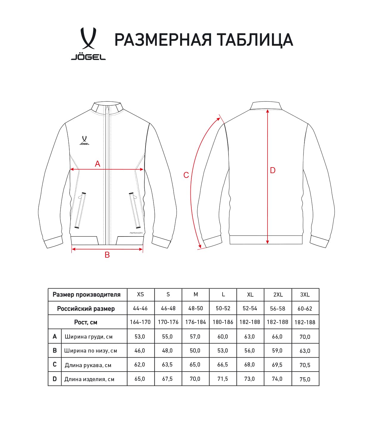 Куртка парадная Jogel PREMIER PerFormDRY Woven Jacket, черный