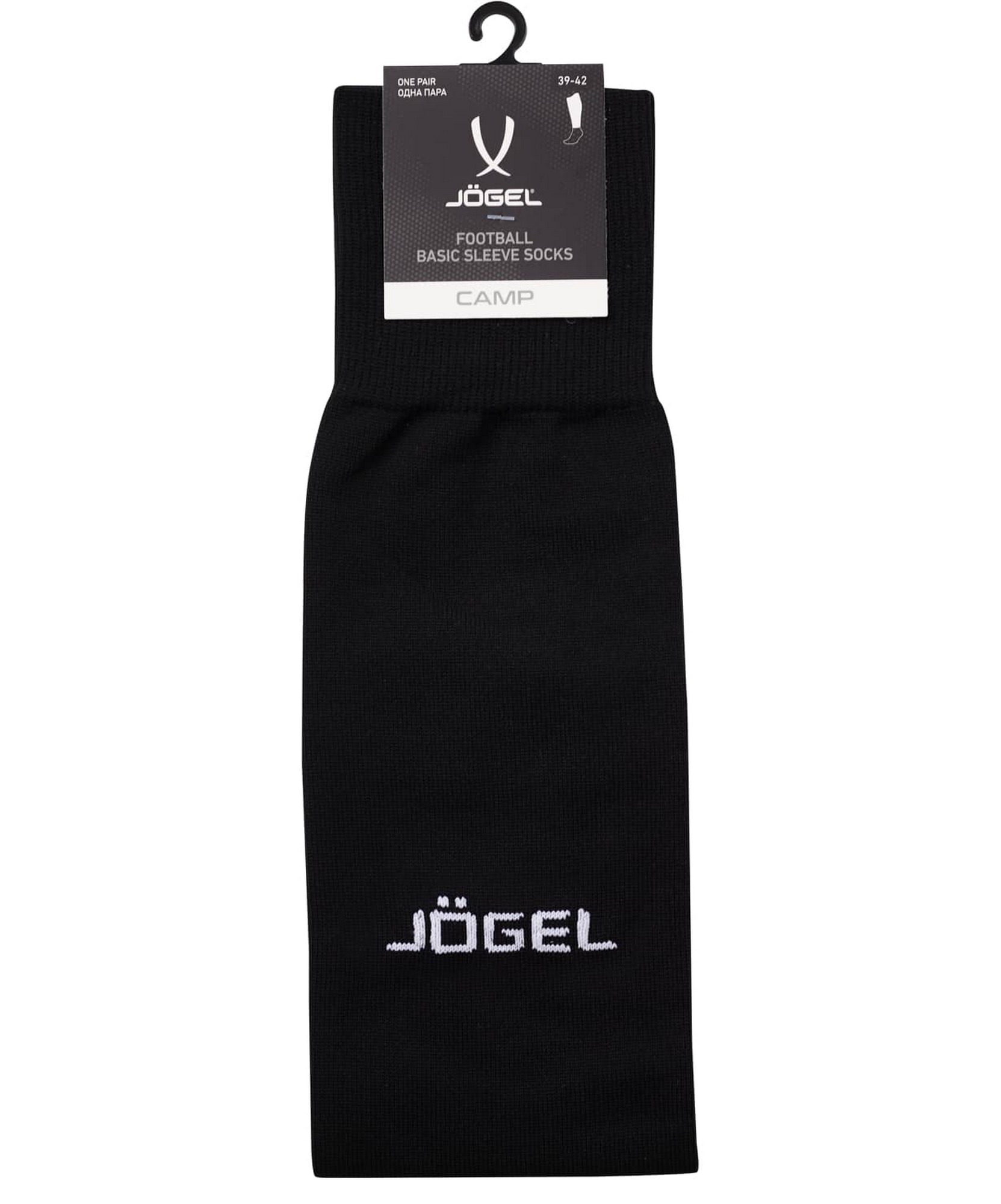 Гетры футбольные Jogel Camp Basic Sleeve Socks, черный\белый