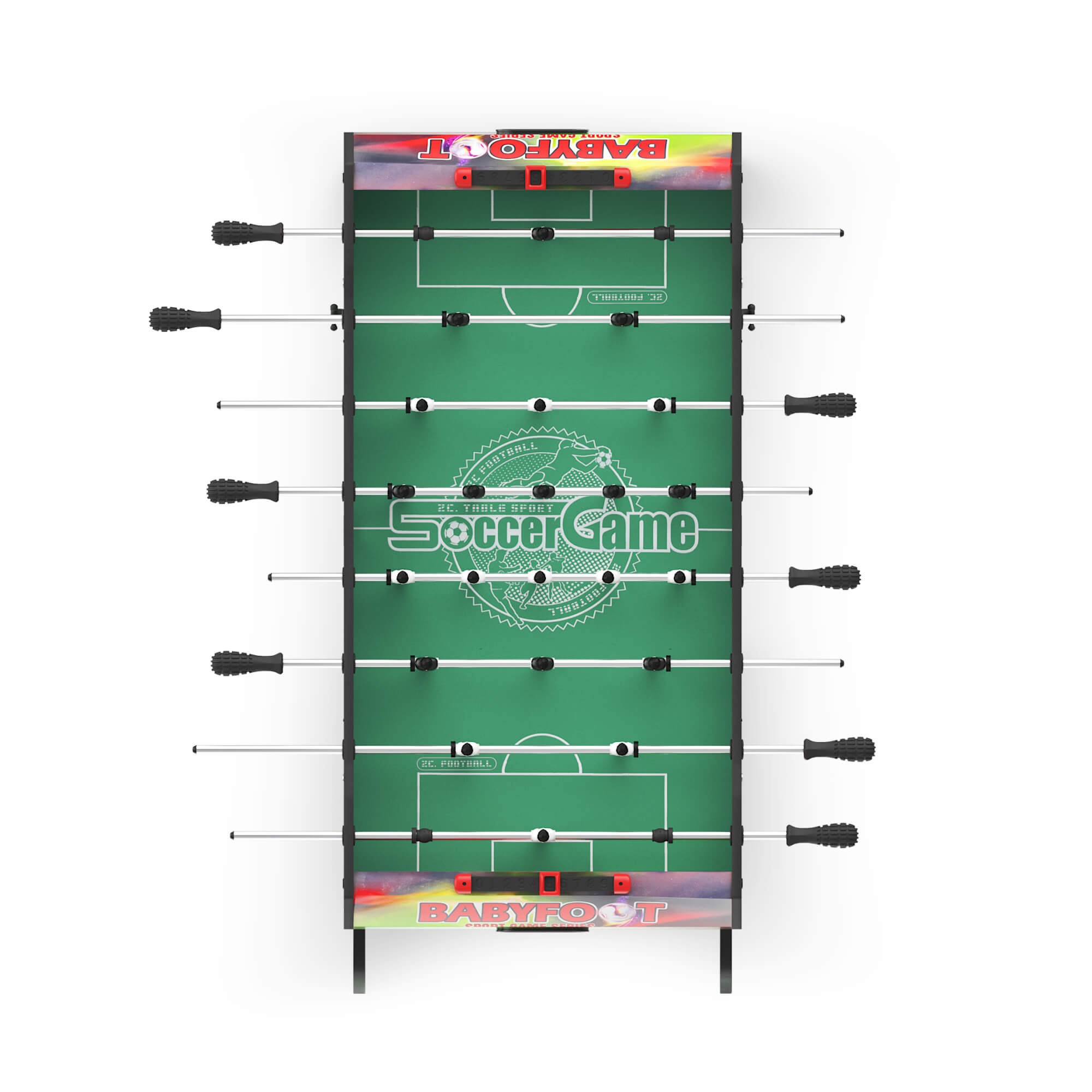 Игровой стол складной Unixt Line Футбол - Кикер (122х61 cм) GTSFU122X61CL Color