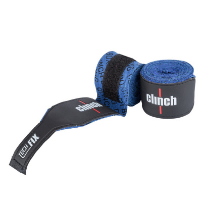 Бинты эластичные Clinch Boxing Crepe Bandage Tech Fix C140 синий длина 4.5 м