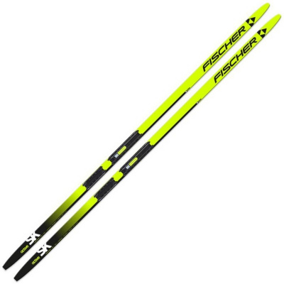 Лыжи беговые Fischer Active Skate IFP черный\желтый