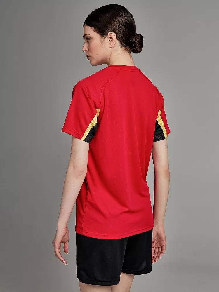 Футбольная форма Kelme Short-Sleeved Football Suit 8251ZB1002-600 Red\Black