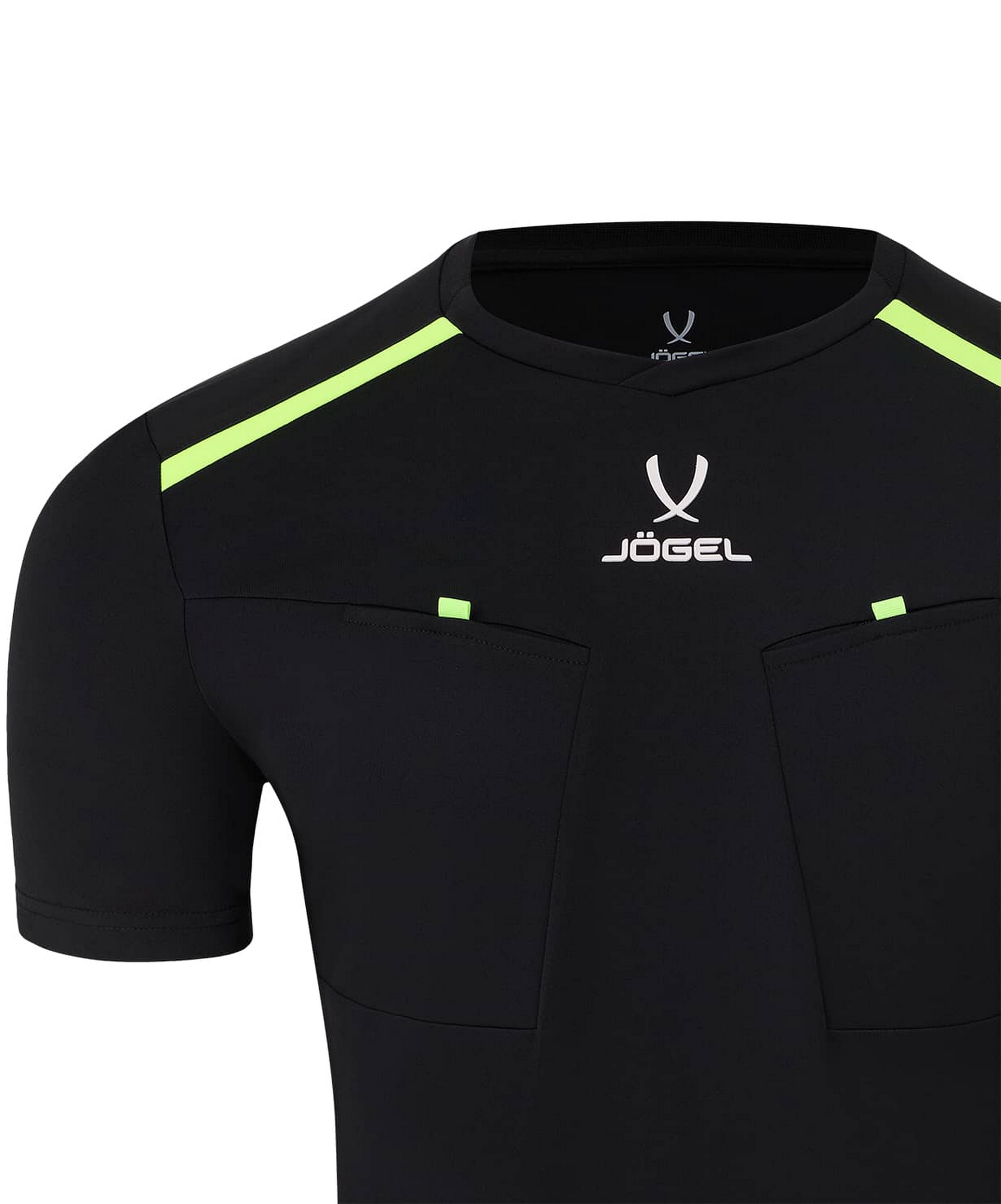 Футболка судейская Jogel DIVISION PerFormDRY Referee Tee, черный