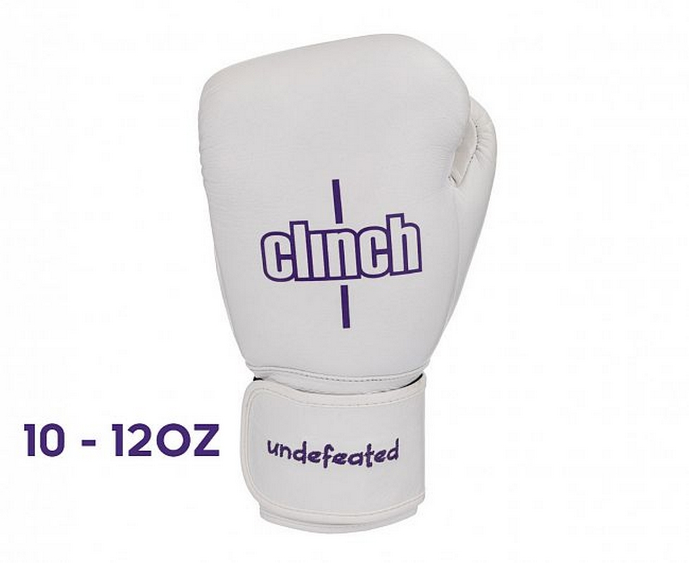 Перчатки боксерские Clinch Undefeated C161 белый