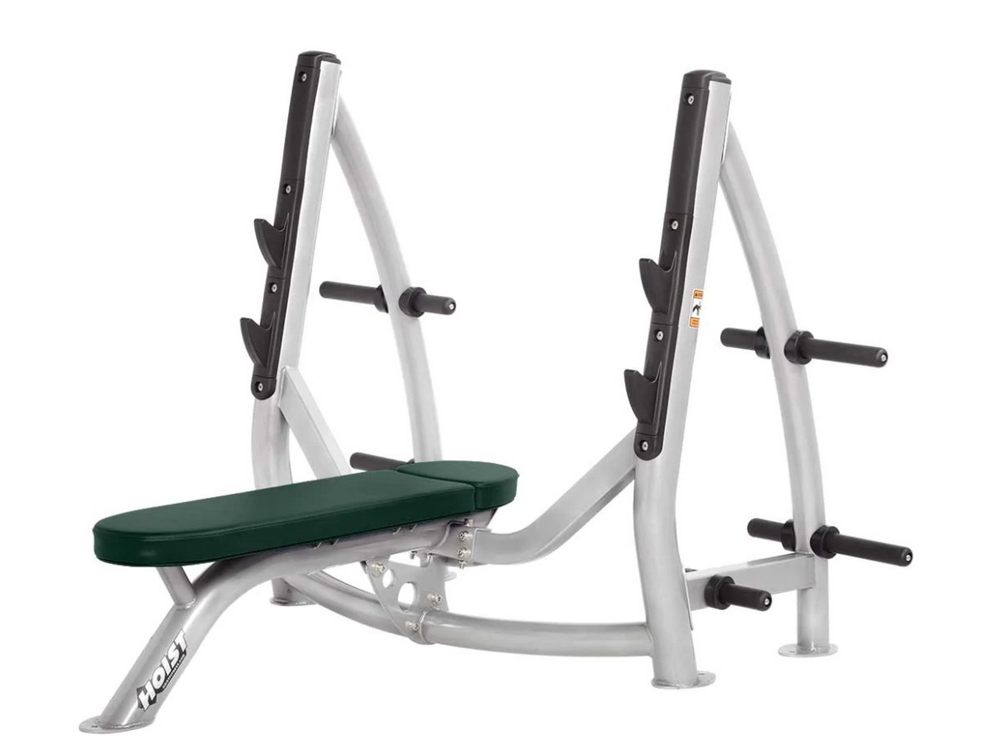 Олимпийская скамья с держателями дисков Hoist CF-3170 | Premium Fitness