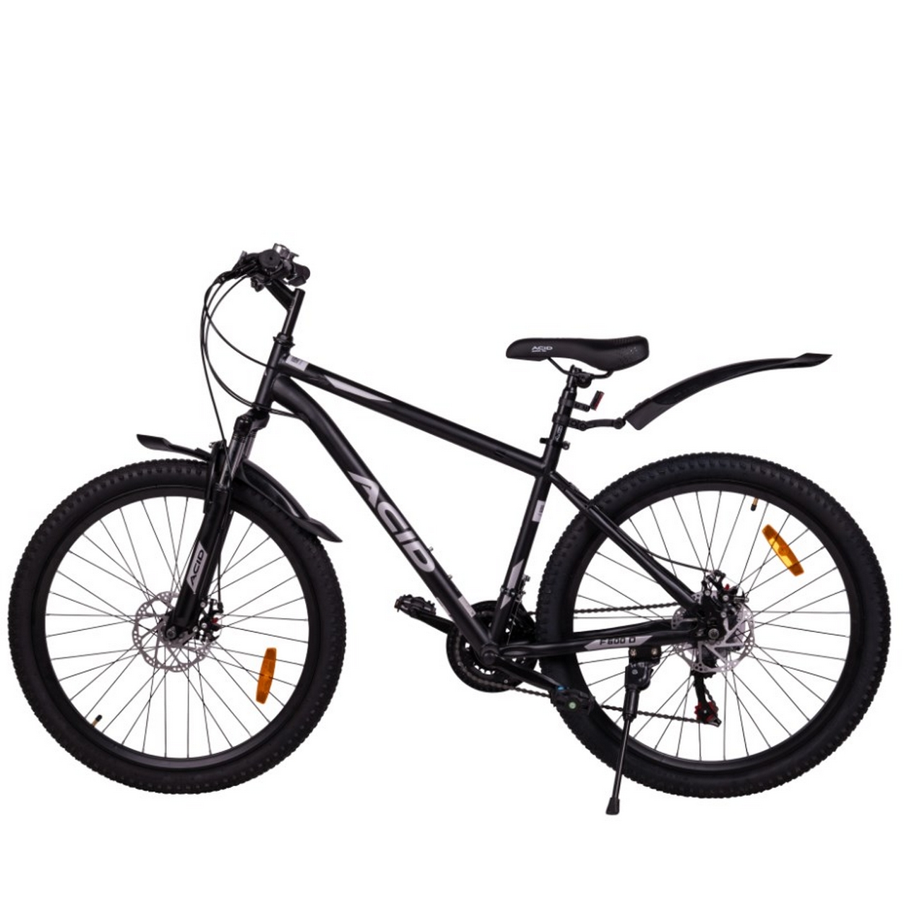 Велосипед 26" Acid F 600 D Black 053960 Flat\Silver