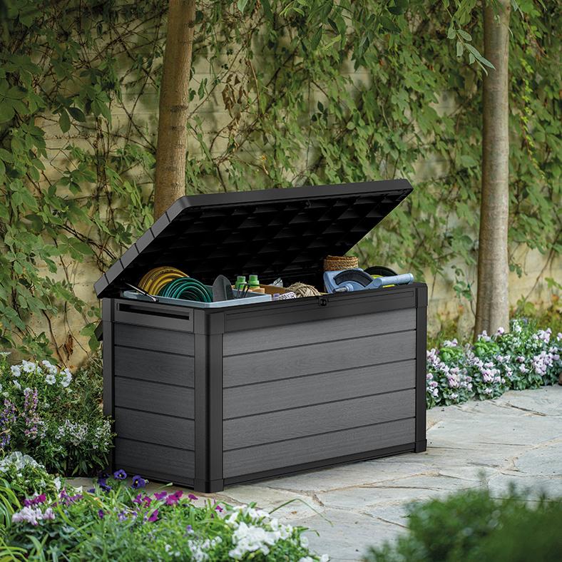 Сундук Кортина (Cortina box 380L) графит